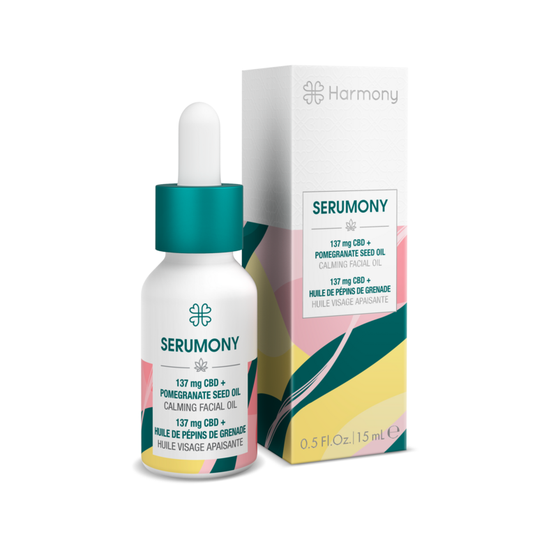 CBD sejas eļļa, nomierinoša sejas eļļa, 15ml, Harmony